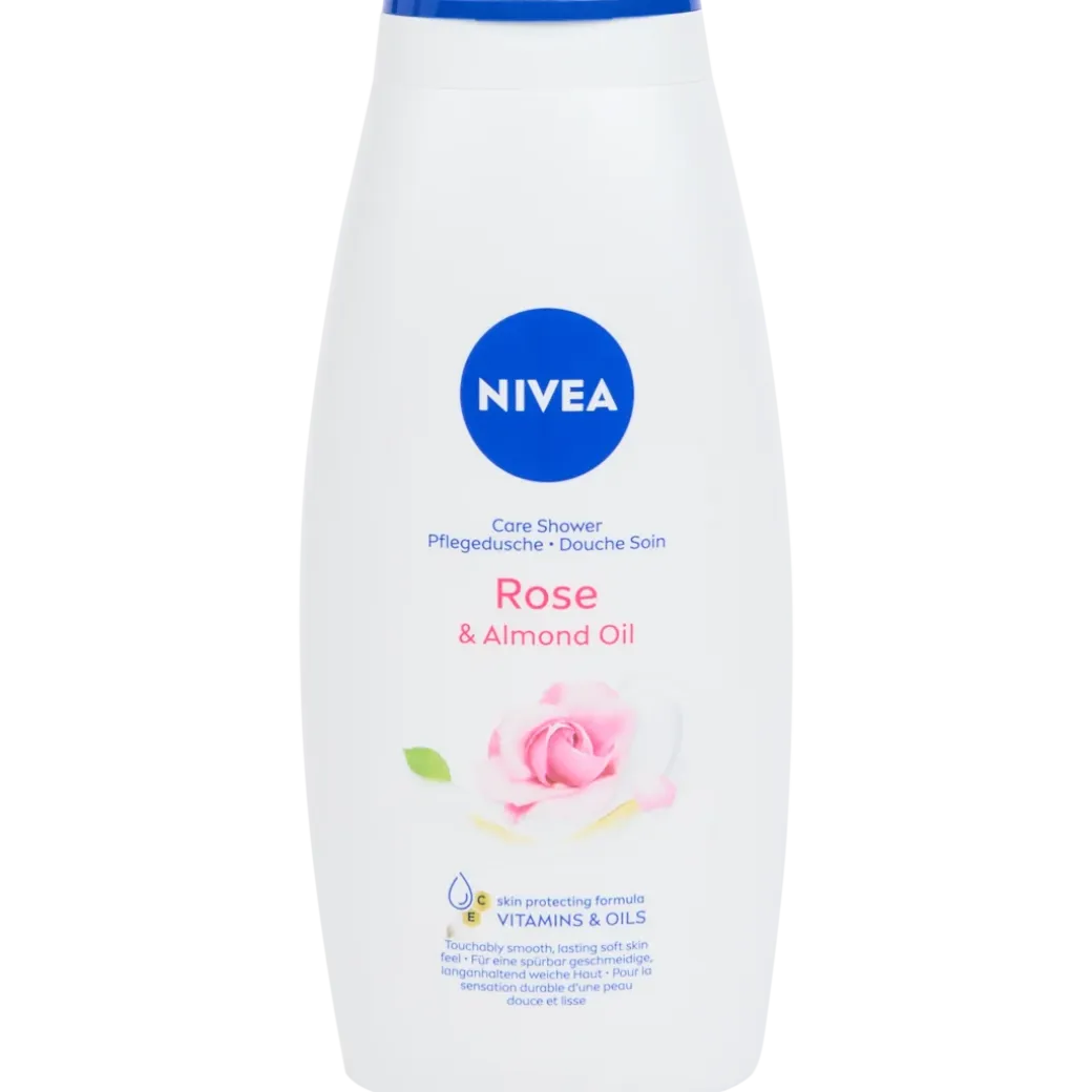 Gel douche nourrissant Nivea Rose & Almond Oil fleurs 750 ml | Action FR