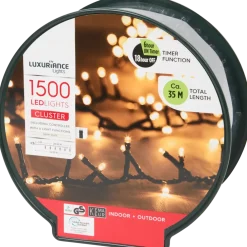 Guirlande lumineuse en grappe LED Luxuriance Lights | Action FR