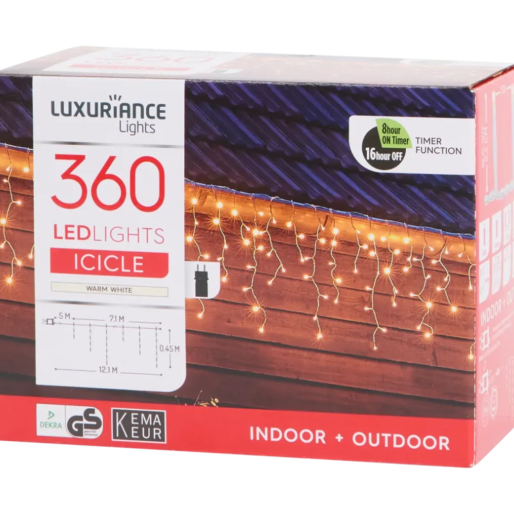 Guirlande stalactite LED | Action FR