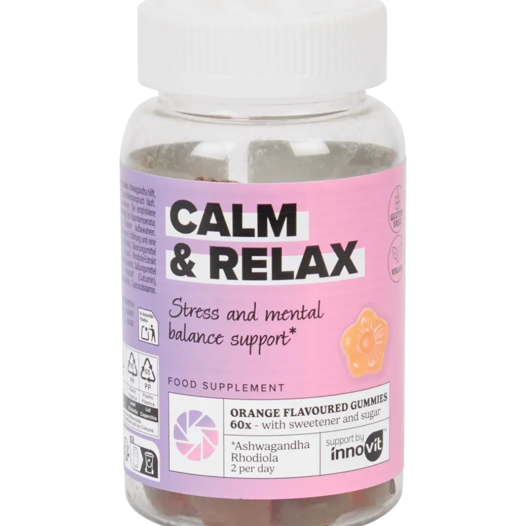 Gummies Innovit Calm & Relax Ashwagandha et Rhodiola | Action FR