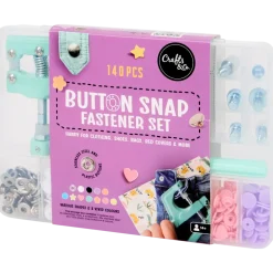 Kit boutons-pression Crafts & Co | Action FR