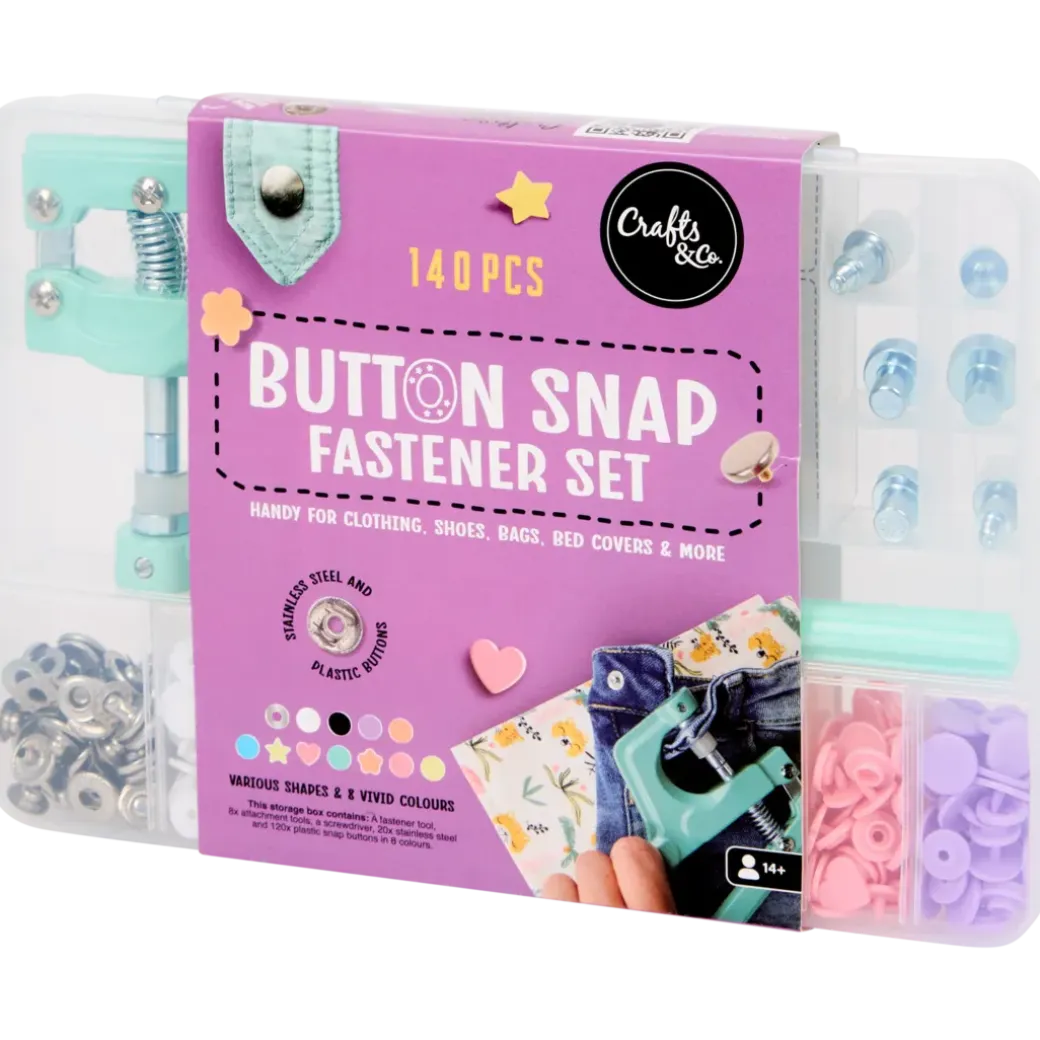 Kit boutons-pression Crafts & Co | Action FR