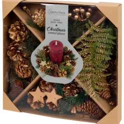 Kit créatif couronne de Noël Hobby Flora | Action FR