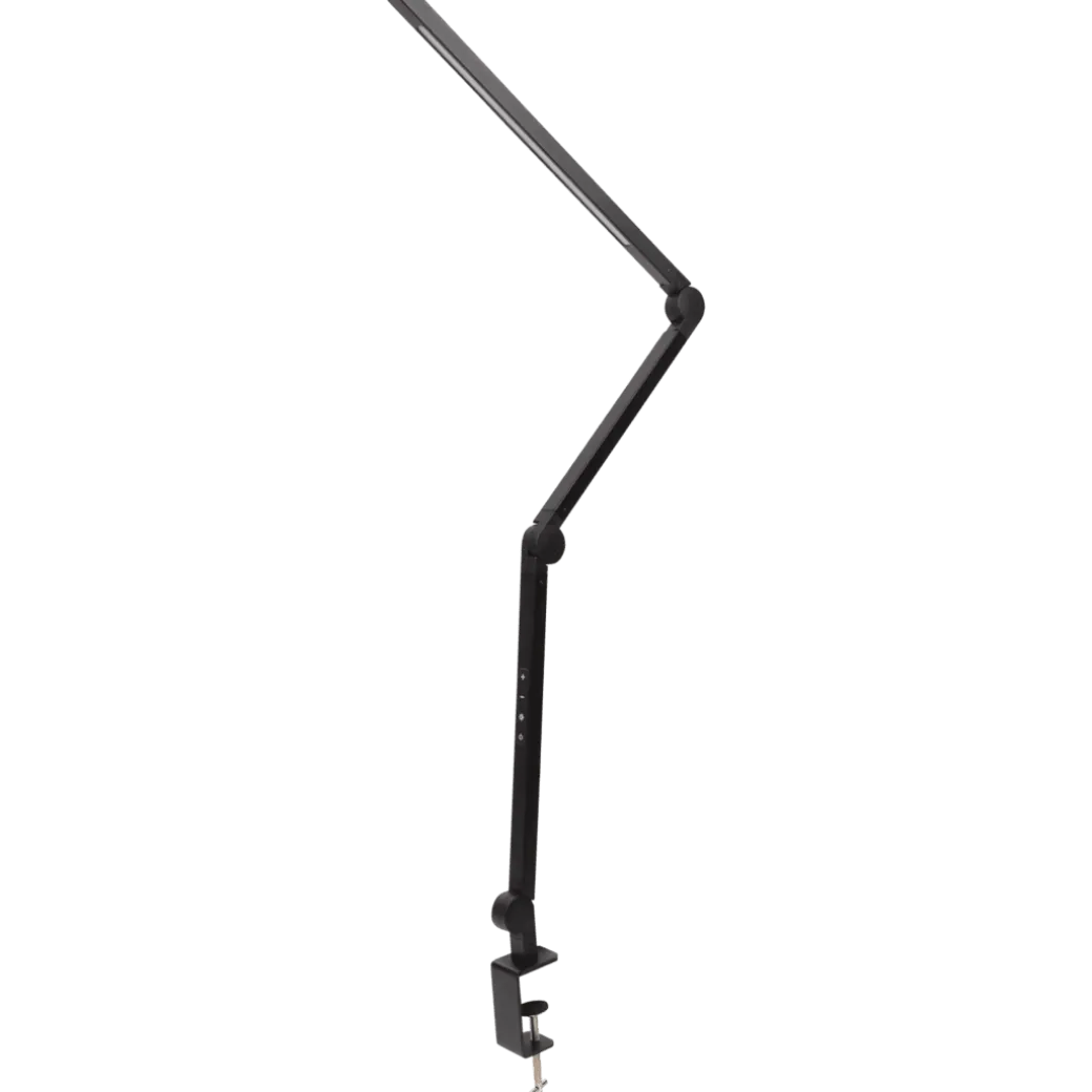 Lampe de bureau avec pince Noir | Action FR