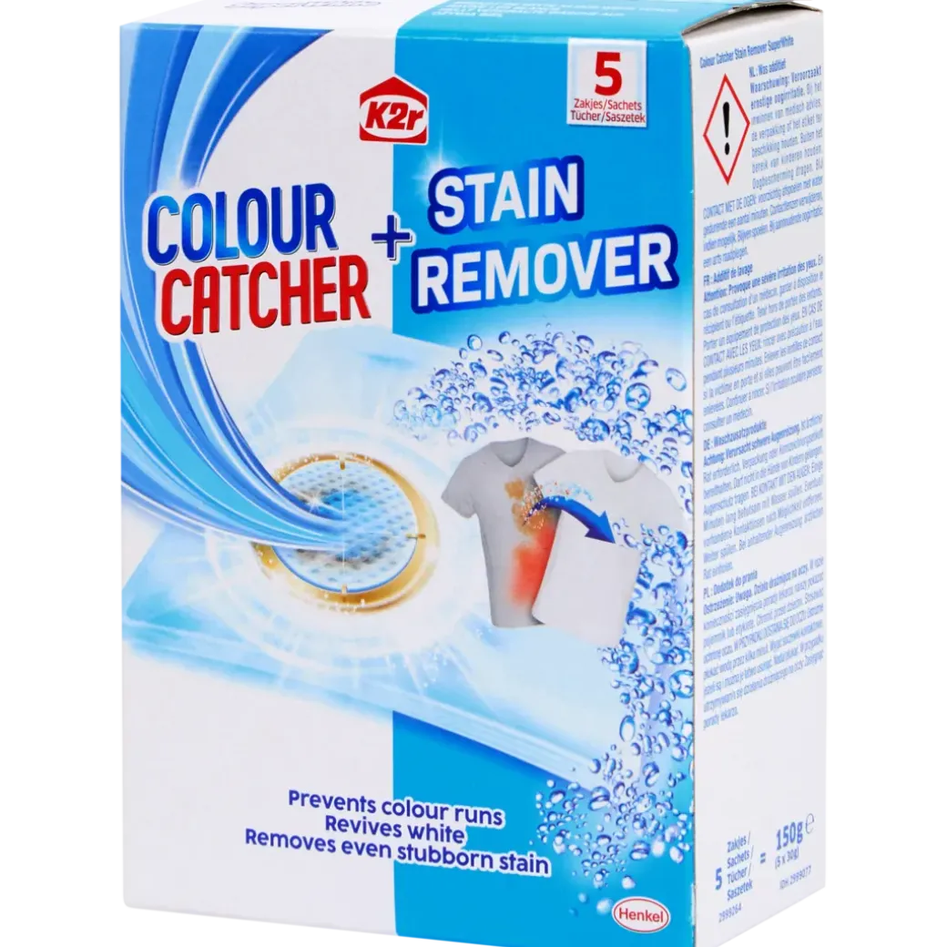 Lingettes anti-décoloration et détachantes K2r | Action FR