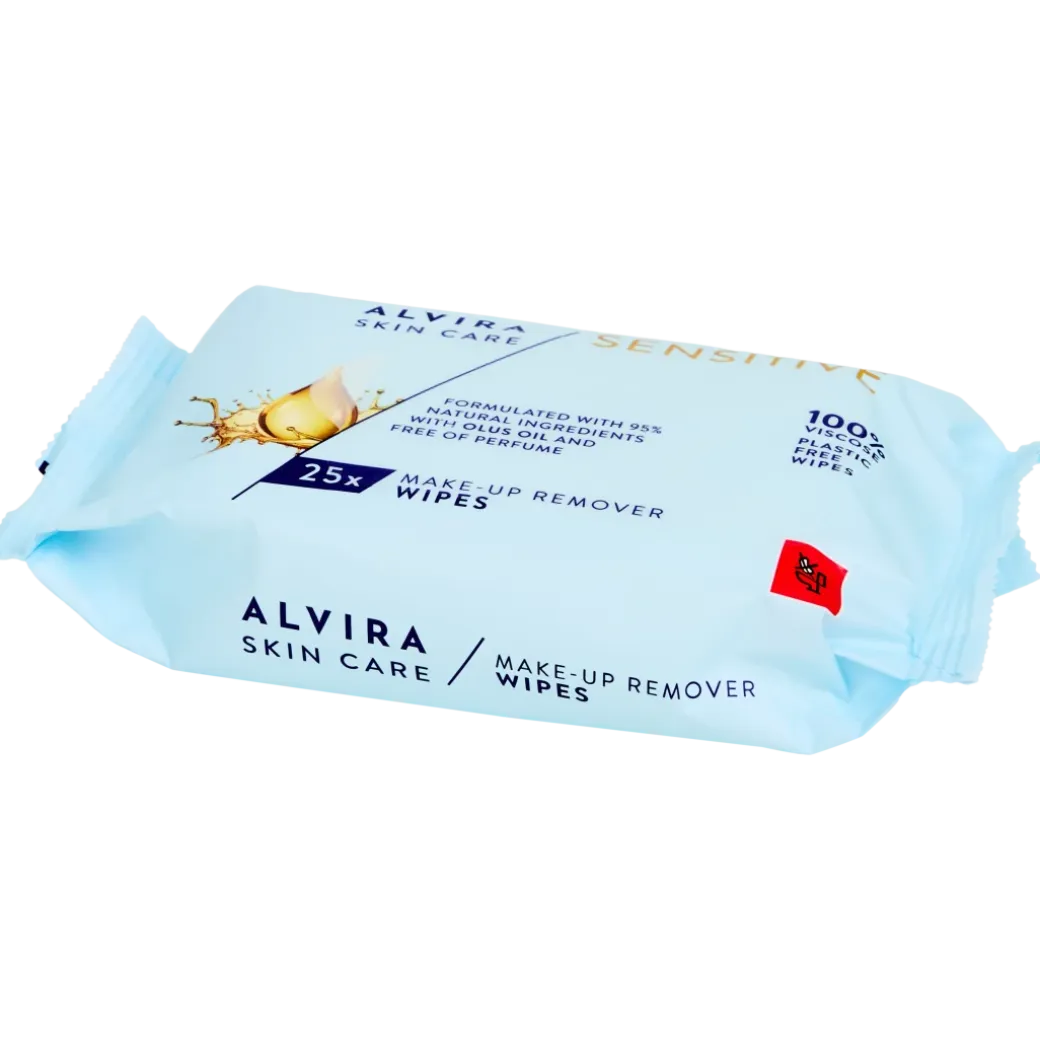 Lingettes démaquillantes Alvira Clean Beauty Sensitive | Action FR
