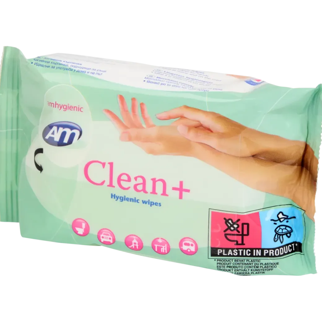 Lingettes hygiéniques Clean+ Frais 1 Pièces | Action FR