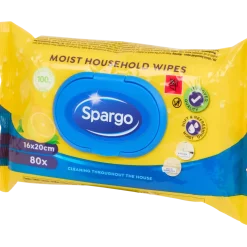 Lingettes ménagères humides Spargo | Action FR