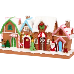 Maisons décoratives LED avec son | Action FR
