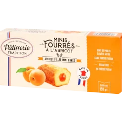 Mini-fourrés Patisseries Gourmandes Abricot | Action FR