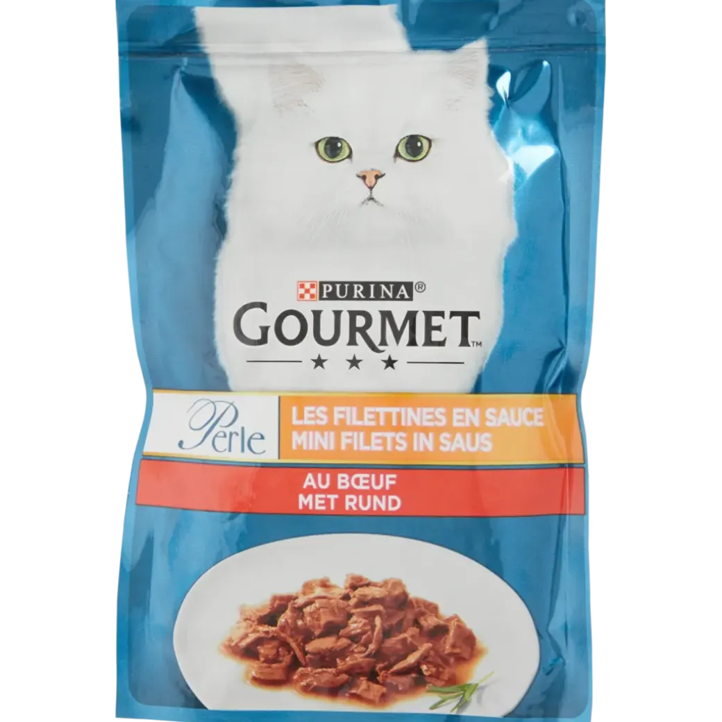 Nourriture humide pour chat Gourmet Perle | Action FR