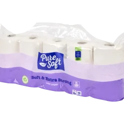 Papier toilette Pure Soft Doux & ultra résistant 1.217 kg | Action FR