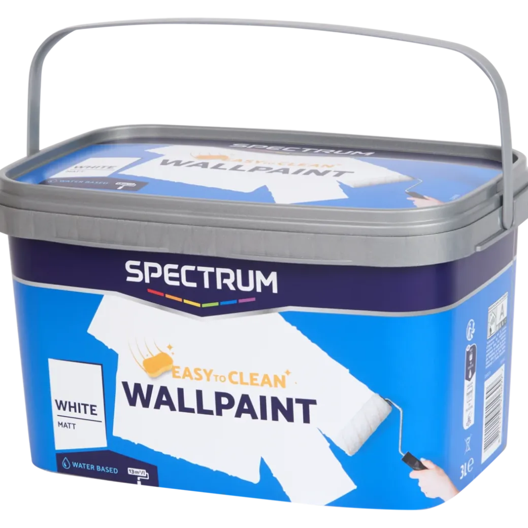 Peinture murale Spectrum Blanc mat Blanc 3 litre | Action FR