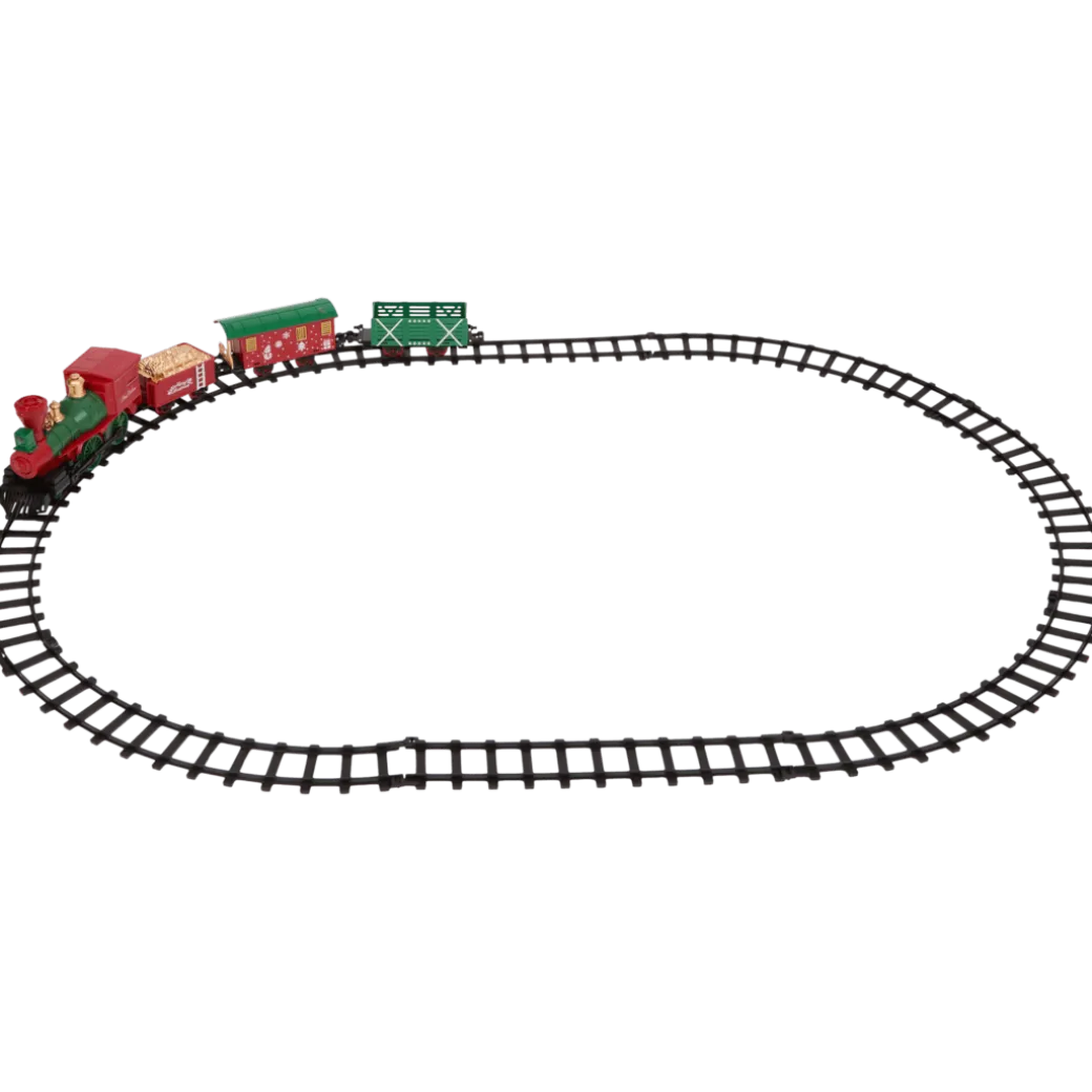 Petit train de Noël avec son et lumière | Action FR