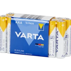 Piles AAA Varta 16 Pièces | Action FR
