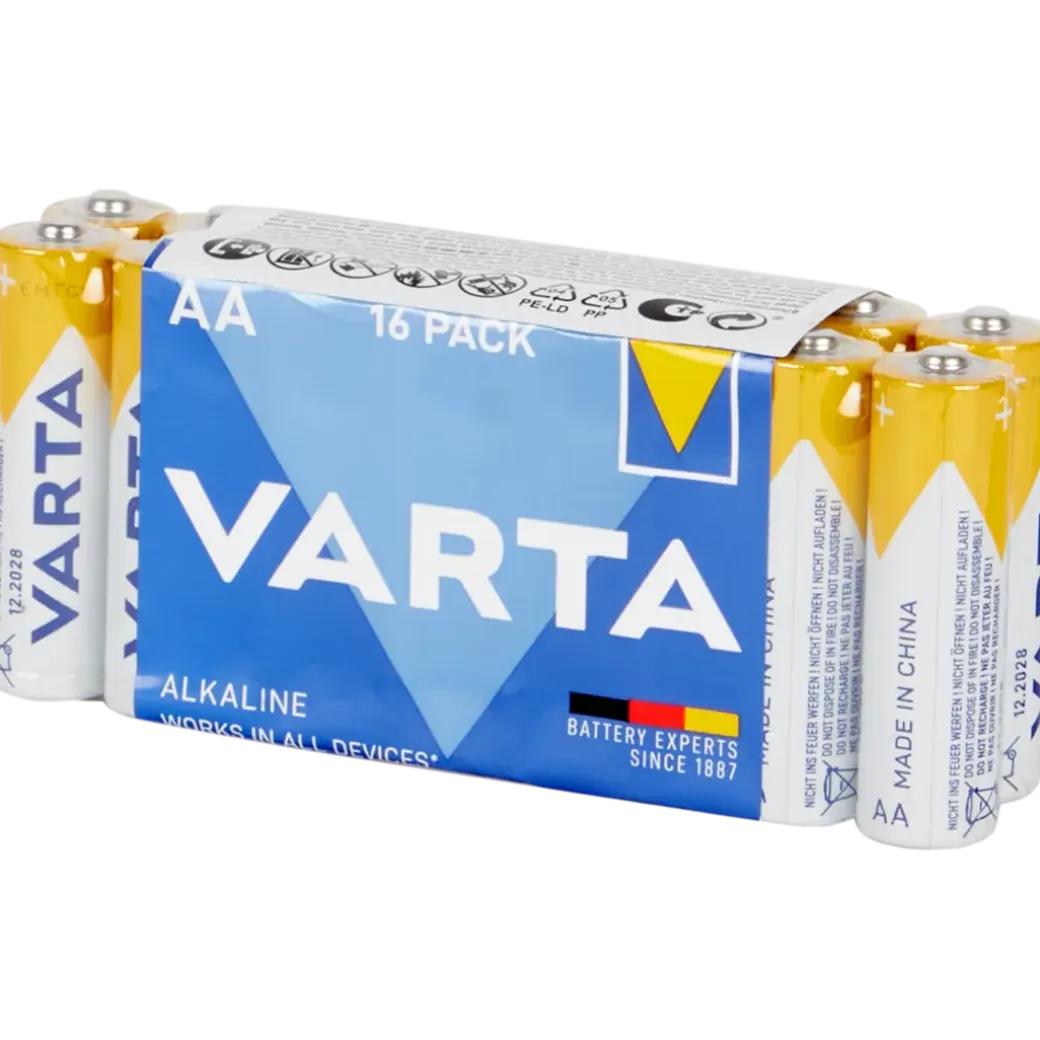 Piles AA Varta 16 Pièces | Action FR
