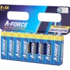 Piles A-Force High Power Alkaline AA 8 Pièces | Action FR