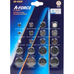 Piles boutons lithium A-Force 1 Pièces | Action FR