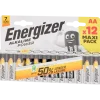 Piles Energizer Alkaline Power AA 12 Pièces | Action FR
