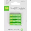 Piles rechargeables GP AAA 4 Pièces | Action FR