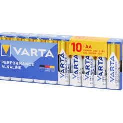 Piles Varta AA 10 Pièces | Action FR