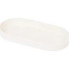 Plateau ovale en porcelaine Blanc Ovale | Action FR