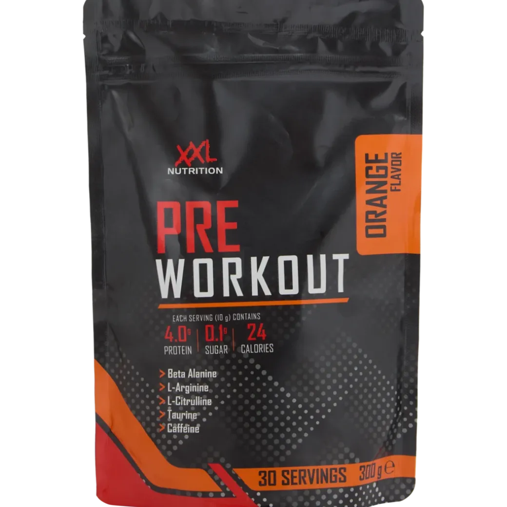 Poudre pré-entraînement XXL Nutrition Orange | Action FR