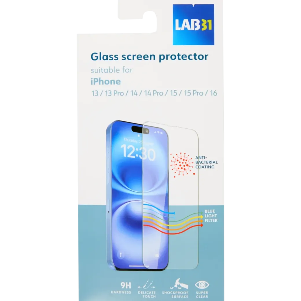 Protection d'écran Lab31 Apple Transparant | Action FR