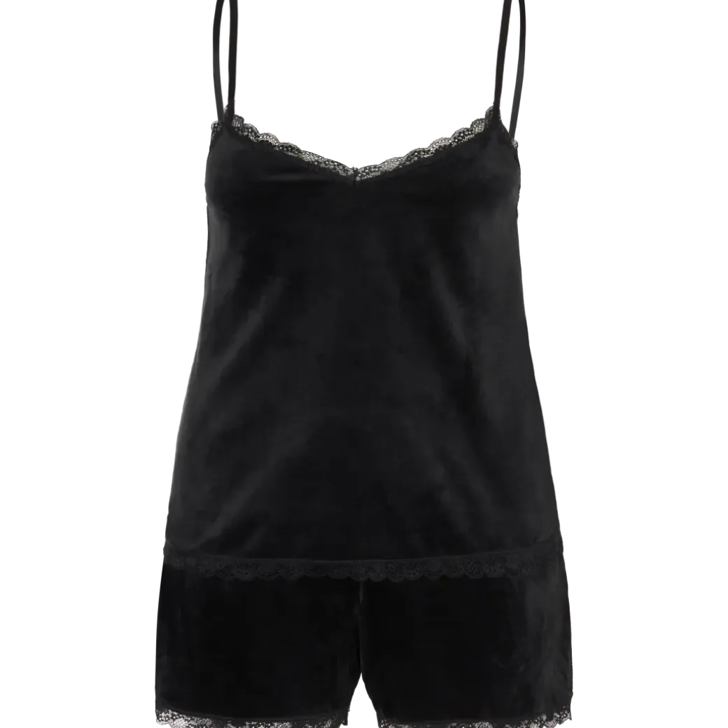 Pyjashort en velours Femme | Action FR