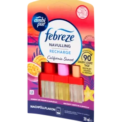 Recharge pour désodorisant électrique Ambi Pur Febreze California Sunset | Action FR