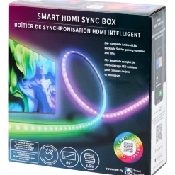 Ruban LED avec boîtier de synchronisation HDMI connecté | Action FR