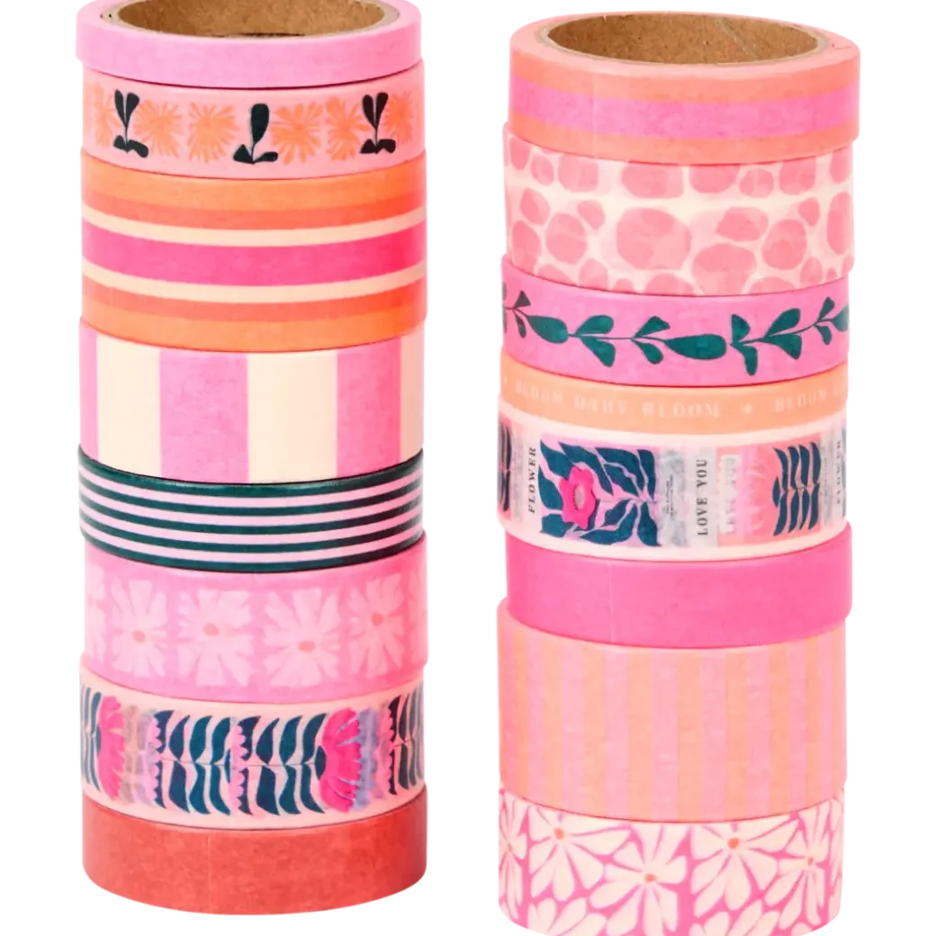 Rubans adhésifs washi Flower Market | Action FR