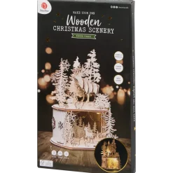 Scène de Noël en bois DécoTime | Action FR