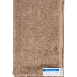 Serviette de bain côtelée 70 x 140 cm | Action FR
