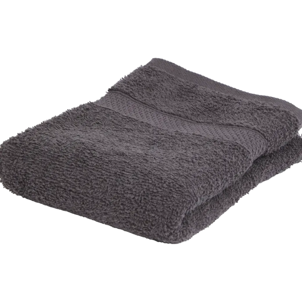 Serviette de toilette anthracite Capetown 50 x 100 cm Gris | Action FR