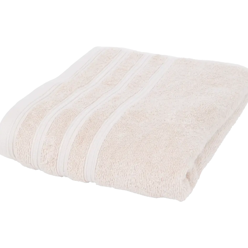 Serviette Hotel Royal Beige 70 x 140 cm Beige | Action FR