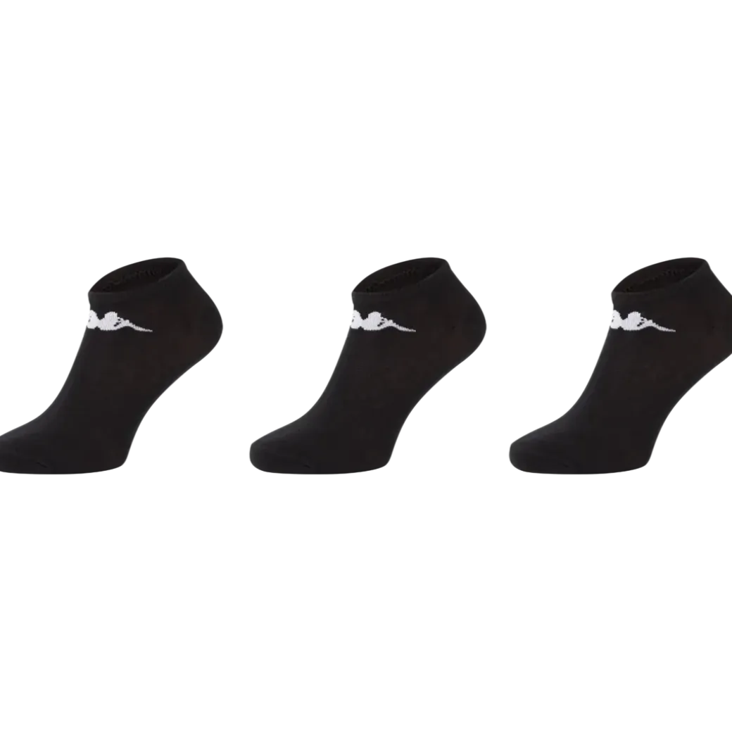 Socquettes Kappa Noir | Action FR