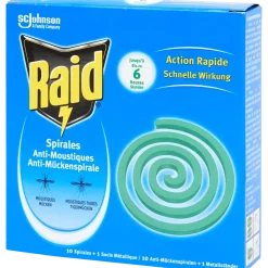 Spirales anti-moustiques Raid | Action FR