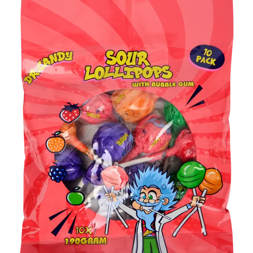 Sucettes acidulées Dr. Candy | Action FR