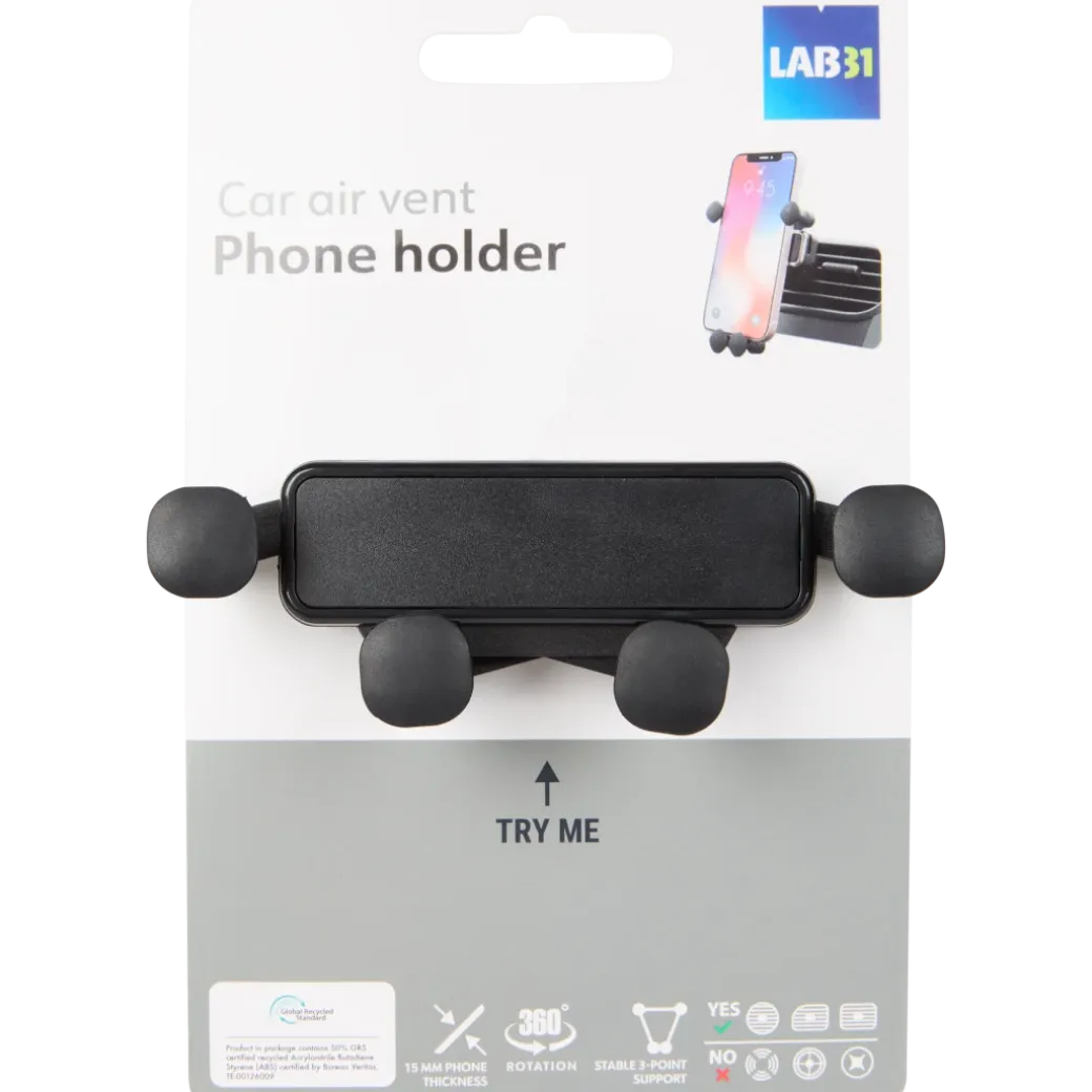 Support de téléphone pour voiture Lab31 | Action FR