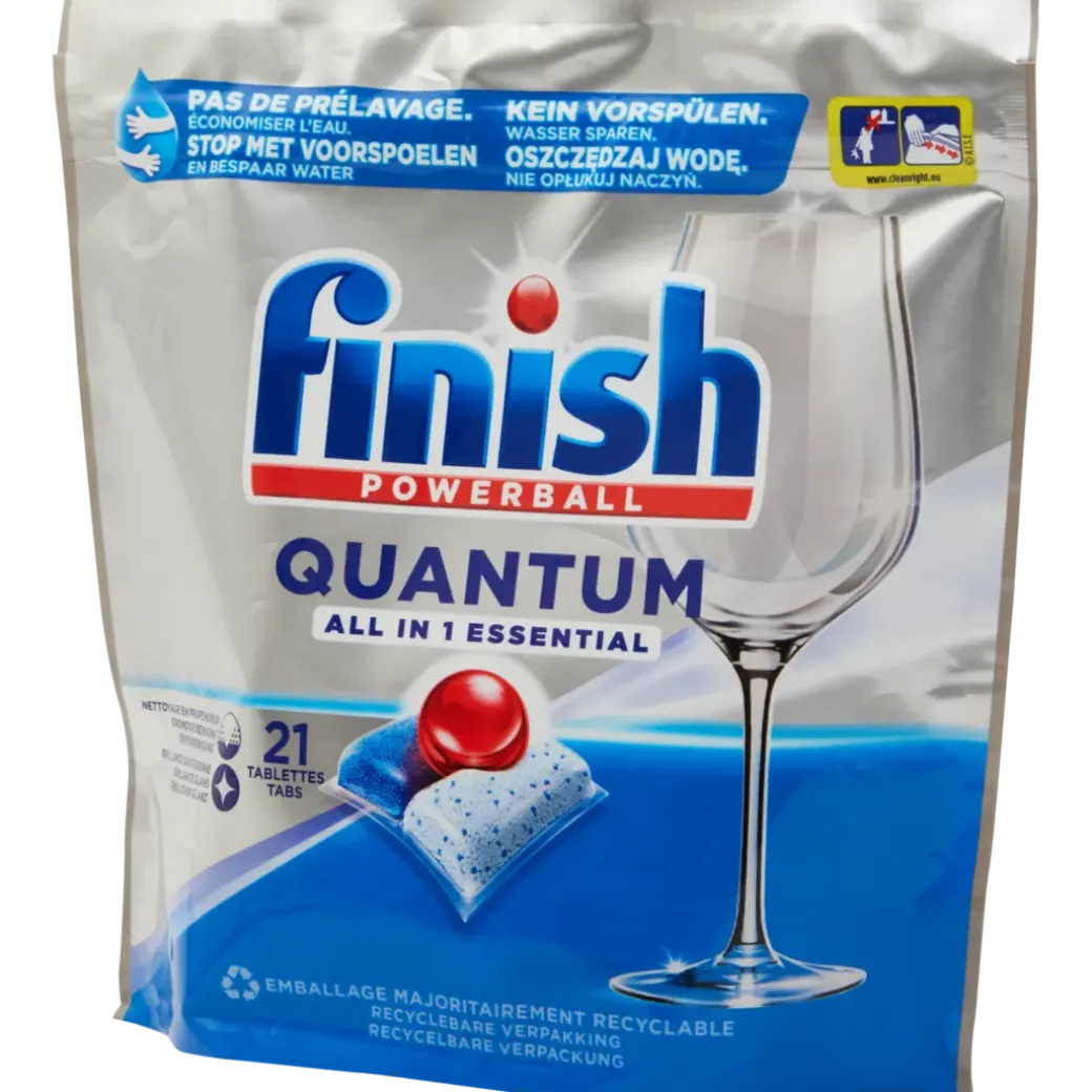 Tablettes pour lave-vaisselle Finish Powerball Quantum Essential All-in-1 | Action FR