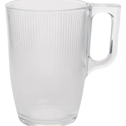 Tasse à café en verre Transparant | Action FR