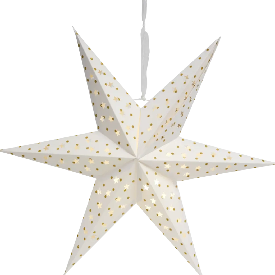 Étoile en papier LED | Action FR