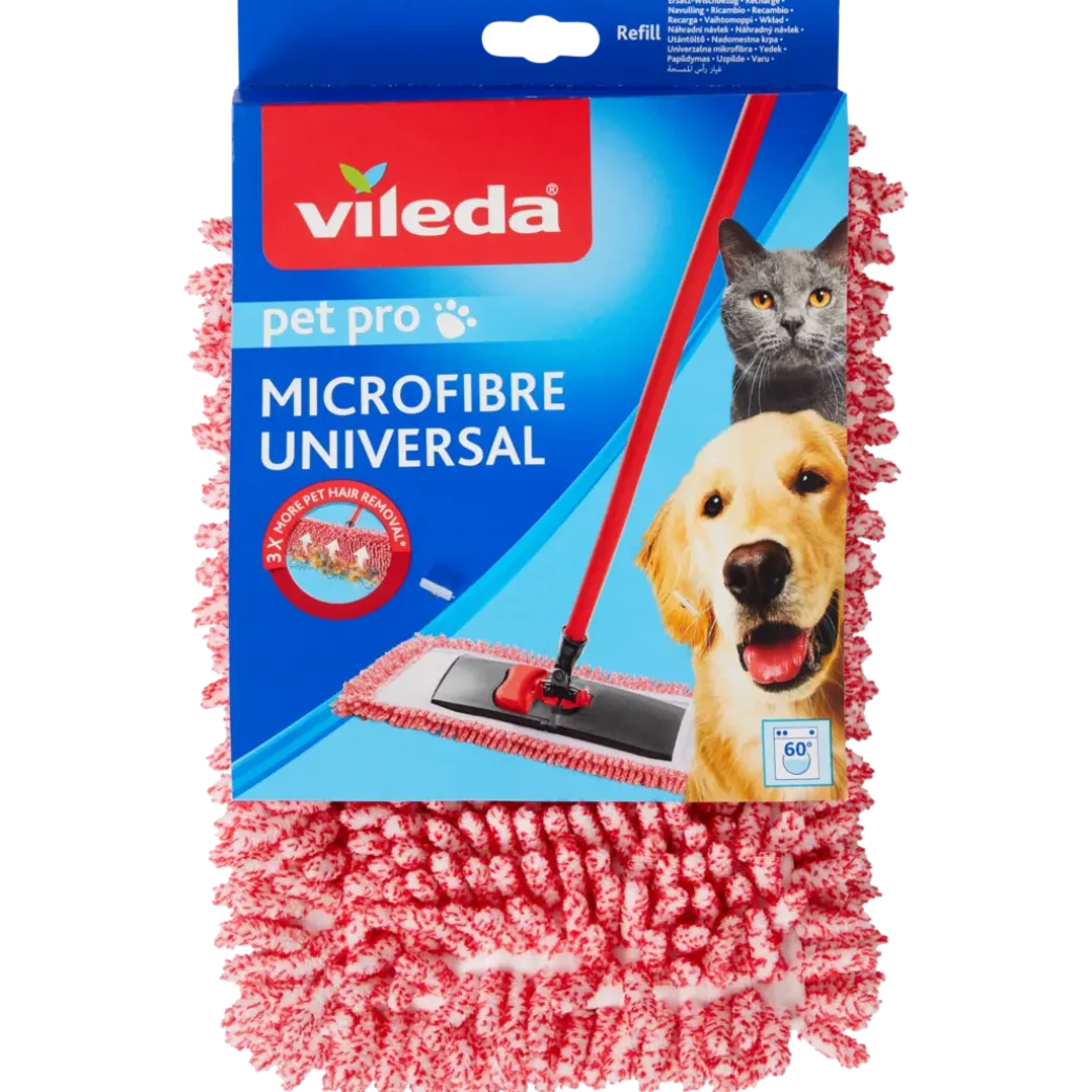 Tête de serpillière microfibre Vileda Pet Pro | Action FR