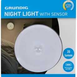 Veilleuse avec capteur Grundig 20 lm | Action FR