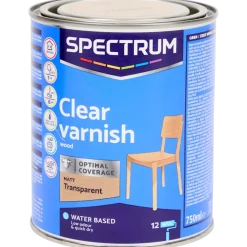 Vernis mat Spectrum Transparent Transparant 750 ml | Action FR