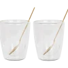 Verres à thé double paroi Ambition Sierra 2 Pièces | Action FR